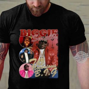 Biggie Smalls The Notorious B.I.G Rap Vintage Style Shirt 2