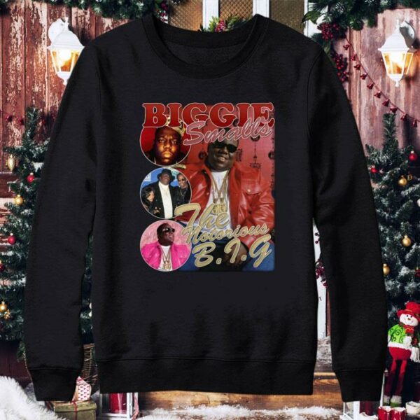 Biggie Smalls The Notorious B.I.G Rap Vintage Style Shirt