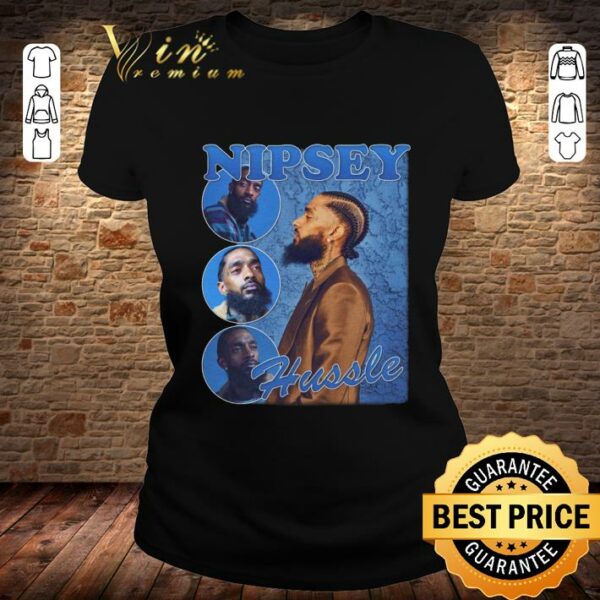 Premium Nipsey Hussle Travis Scott Bootleg Rap Vintage Style Shirt
