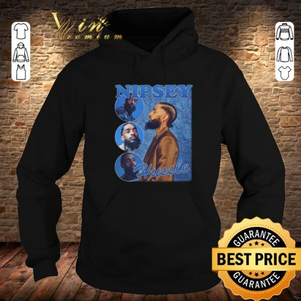 Premium Nipsey Hussle Travis Scott Bootleg Rap Vintage Style Shirt