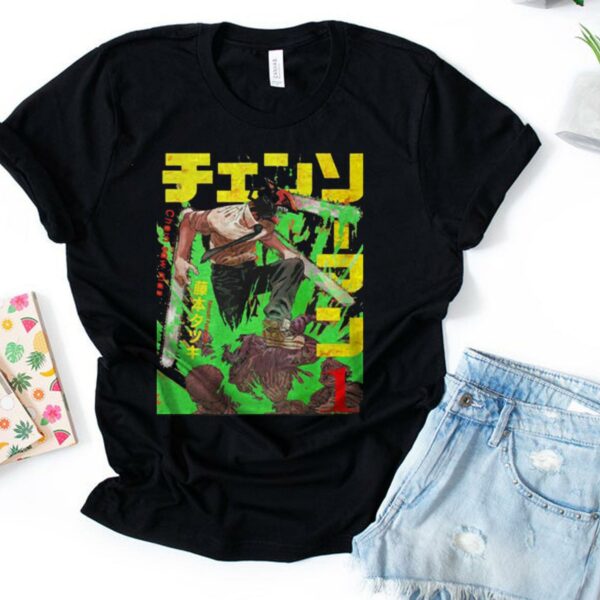 Chainsaw Man Anime Manga Denji T-Shirt