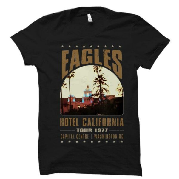 Eagles Hotel California Tour   T-shirt