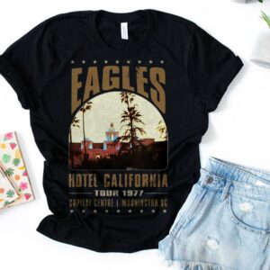 Eagles Hotel California Tour   T-shirt 1