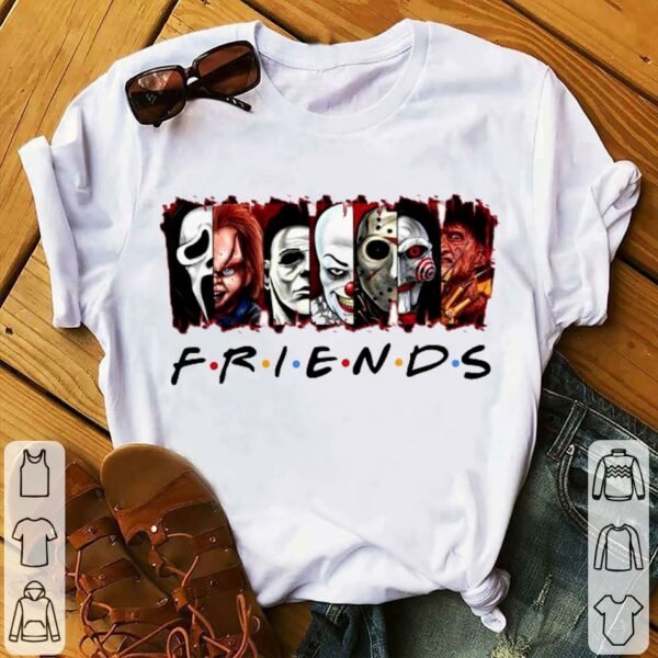 Friends Horror Movie Shirt, Halloween Horror Killer T Shirt