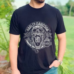 Harley Davidson Skull T-shirt 2