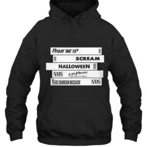 Horror Movie Labels Halloween Horror Scary Monster Tshirt