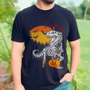 Pirate Costume Skeleton Scary Party Halloween Shirt 1