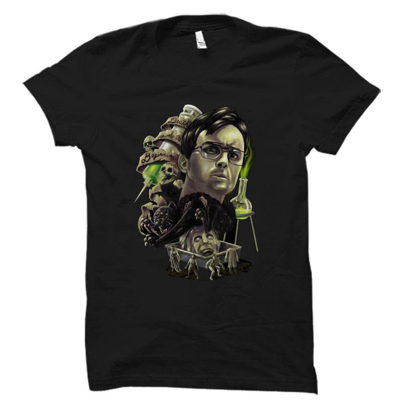 Re-animator - Fantasy Horror 1980's Tshirt Re animator Fantasy Horror 1980 s Tshirt 1 - Re-animator - Fantasy Horror 1980's Tshirt