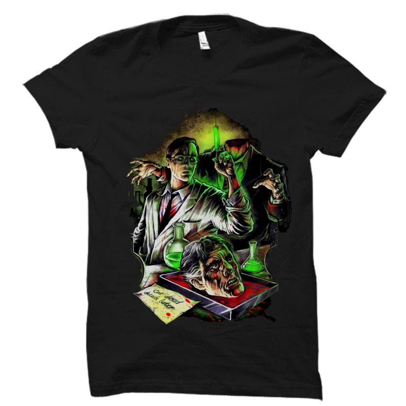 Re-animator Unisex T Shirt - Fantasy Horror Tshirt Re animator Unisex T Shirt Fantasy Horror Tshirt 1 - Re-animator Unisex T Shirt - Fantasy Horror Tshirt