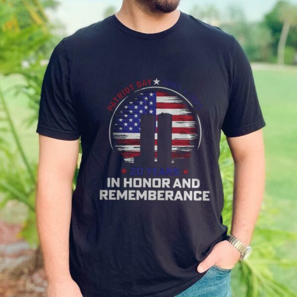 September 11 Shirt, Twin Towers Honor & Rememberance Tshirt