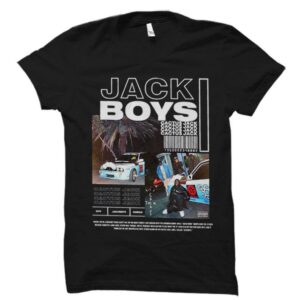 Vintage Rap Travis Scott Shirt, JACKBOYS T-shirt, Jack Boys Hip Hop Men's Women Unisex Shirt