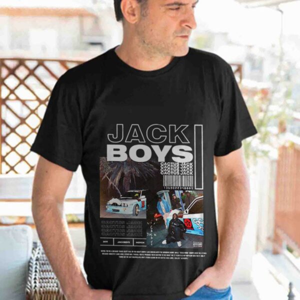 Vintage Rap Travis Scott Shirt, JACKBOYS T-shirt, Jack Boys Hip Hop Men's Women Unisex Shirt