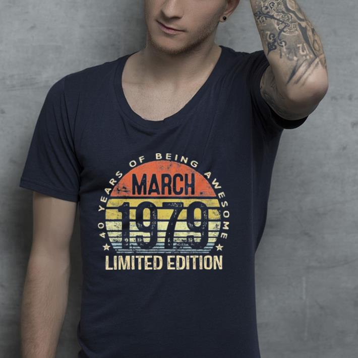 Born March 1979 Limited Edition shirt 4 - Born March 1979 Limited Edition shirt