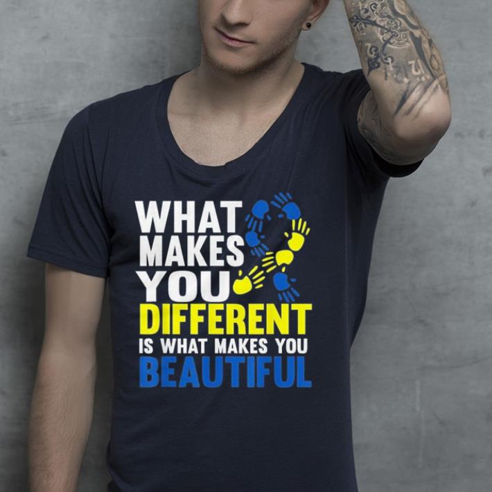 Different is what make you beautiful Down Syndrome Awareness shirt Different is what make you beautiful Down Syndrome Awareness shirt 4 - Different is what make you beautiful Down Syndrome Awareness shirt