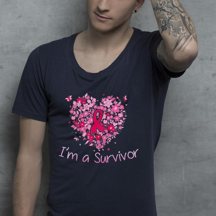 I m A Survivor Pink Ribbon Breast Cancer Awareness shirt 4 - I'm A Survivor Pink Ribbon Breast Cancer Awareness shirt