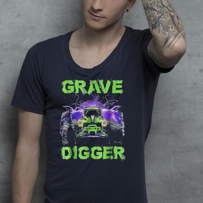 Monster Truck Grave Green Digger Racing shirt 4 - Monster Truck Grave Green Digger Racing shirt