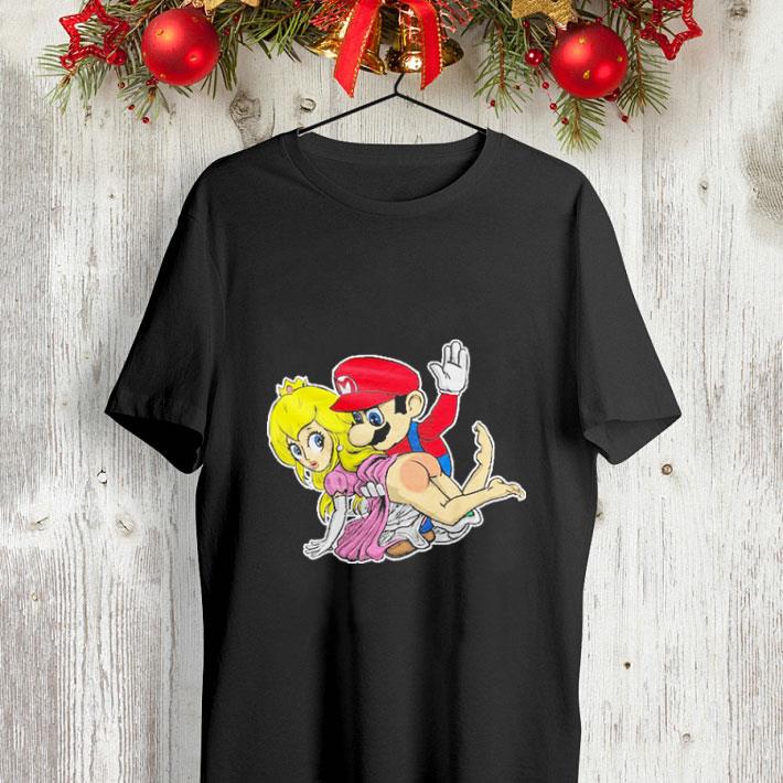 Super Mario hit the butt Princess shirt Super Mario hit the butt Princess shirt 4 - Super Mario hit the butt Princess shirt