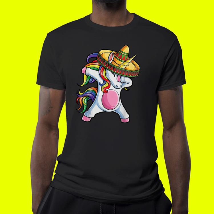 Dabbing Unicorn Cinco de Mayo Rainbow Sombrero shirt 4 - Dabbing Unicorn Cinco de Mayo Rainbow Sombrero shirt