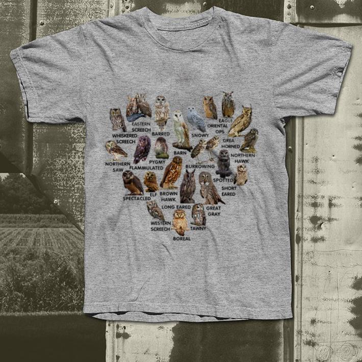 Heart Owls shirt Heart Owls shirt 4 - Heart Owls shirt