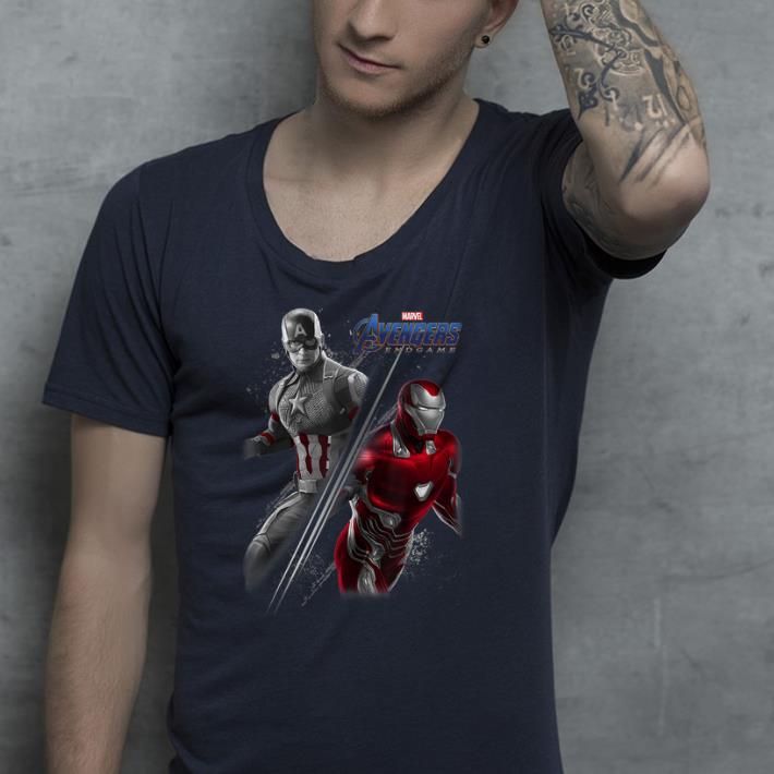 Marvel Avengers Endgame Captain America Iron Man shirt Marvel Avengers Endgame Captain America Iron Man shirt 4 - Marvel Avengers Endgame Captain America Iron Man shirt