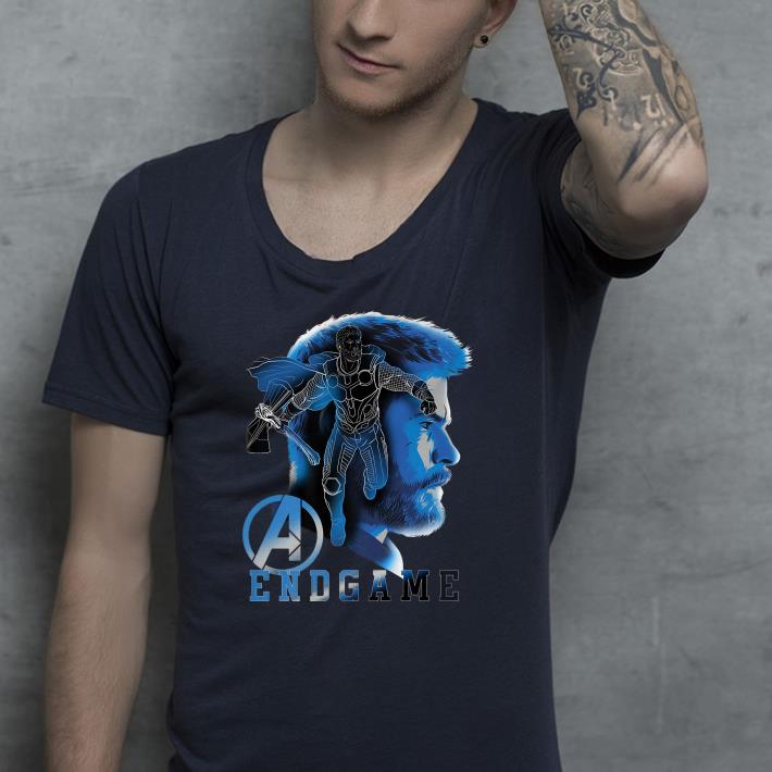 Marvel Avengers Endgame Thor Silhouette shirt 4 - Marvel Avengers Endgame Thor Silhouette shirt