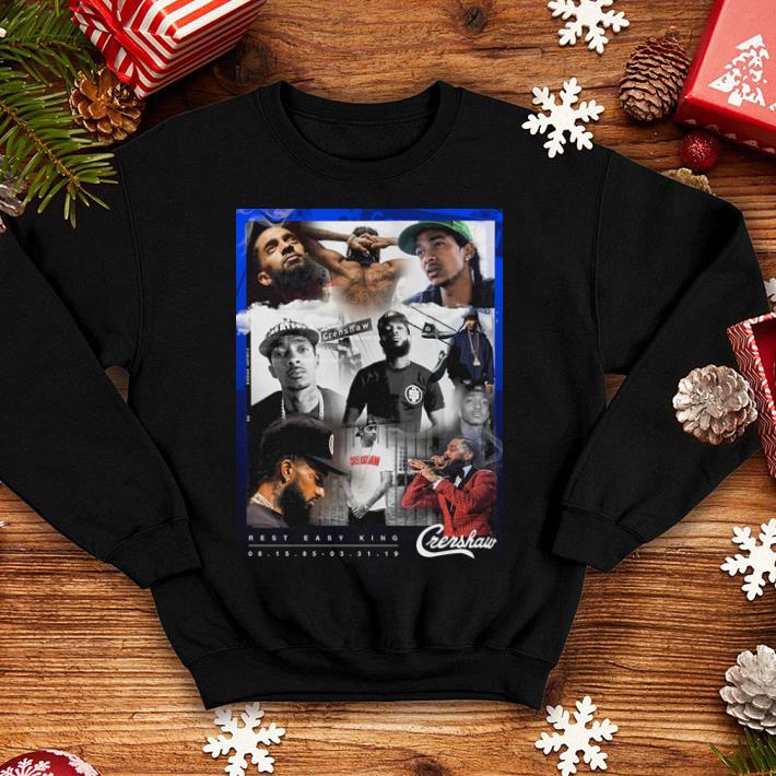 Rest easy king Crenshaw Nipsey Hussle shirt Rest easy king Crenshaw Nipsey Hussle shirt 4 - Rest easy king Crenshaw Nipsey Hussle shirt