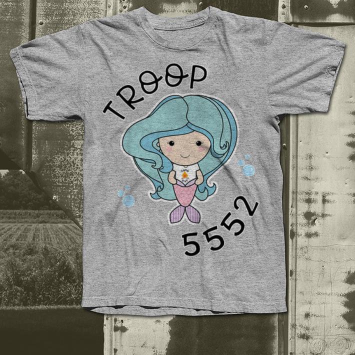 Troop 5552 mermaid camp out shirt 4 - Troop 5552 mermaid camp out shirt