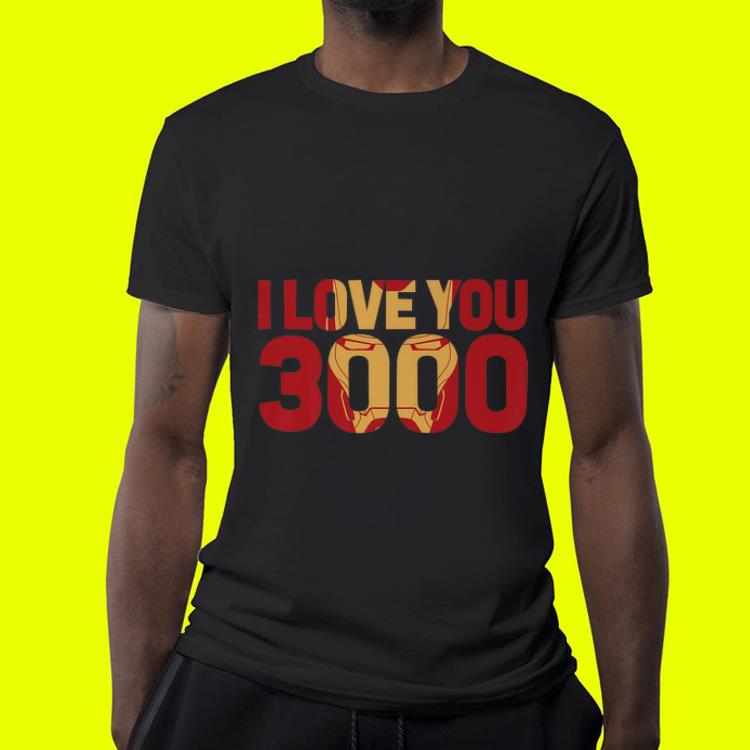 Marvel Avengers Endgame Iron Man I Love You 3000 Text Fill shirt Marvel Avengers Endgame Iron Man I Love You 3000 Text Fill shirt 4 - Marvel Avengers Endgame Iron Man I Love You 3000 Text Fill shirt