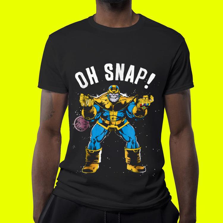 Marvel Thanos Space Oh Snap shirt 4 - Marvel Thanos Space Oh Snap shirt