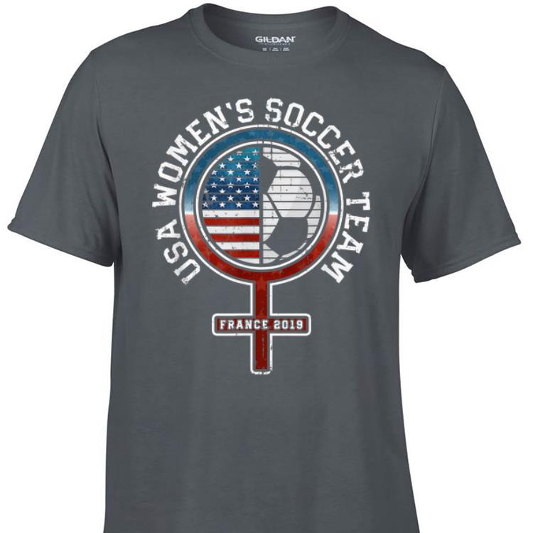 Awesome Female Symbol USA Women s Soccer Team France in 2019 shirt 1 - Awesome Female Symbol USA Women's Soccer Team France in 2019 shirt