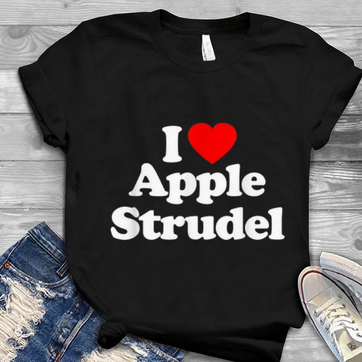 I Love Apple Strudel Heart Youth tee 1 - I Love Apple Strudel Heart Youth tee