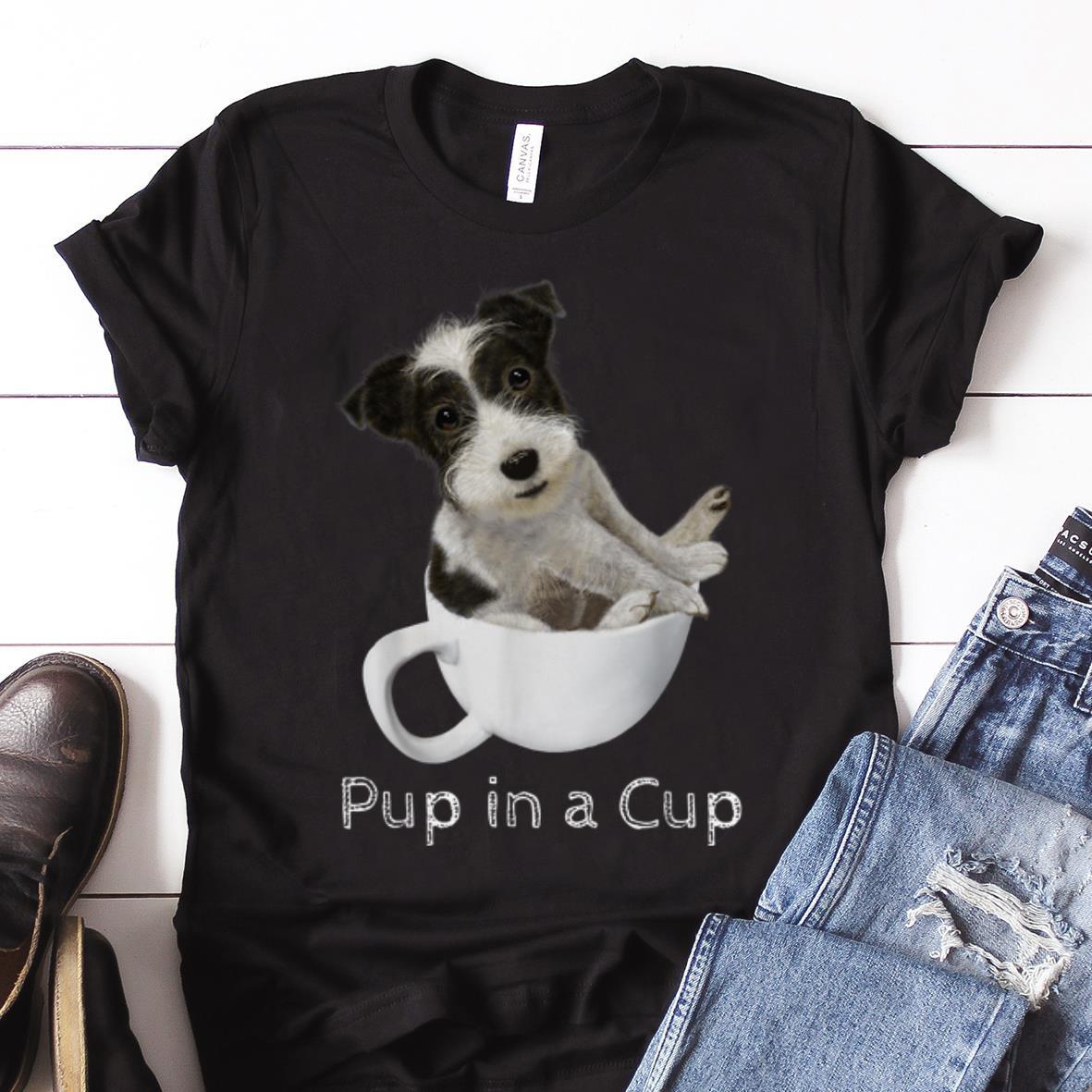 Nice Trend Jack Russell Terrier Puppy In A Cup shirt 1 - Nice Trend Jack Russell Terrier Puppy In A Cup shirt