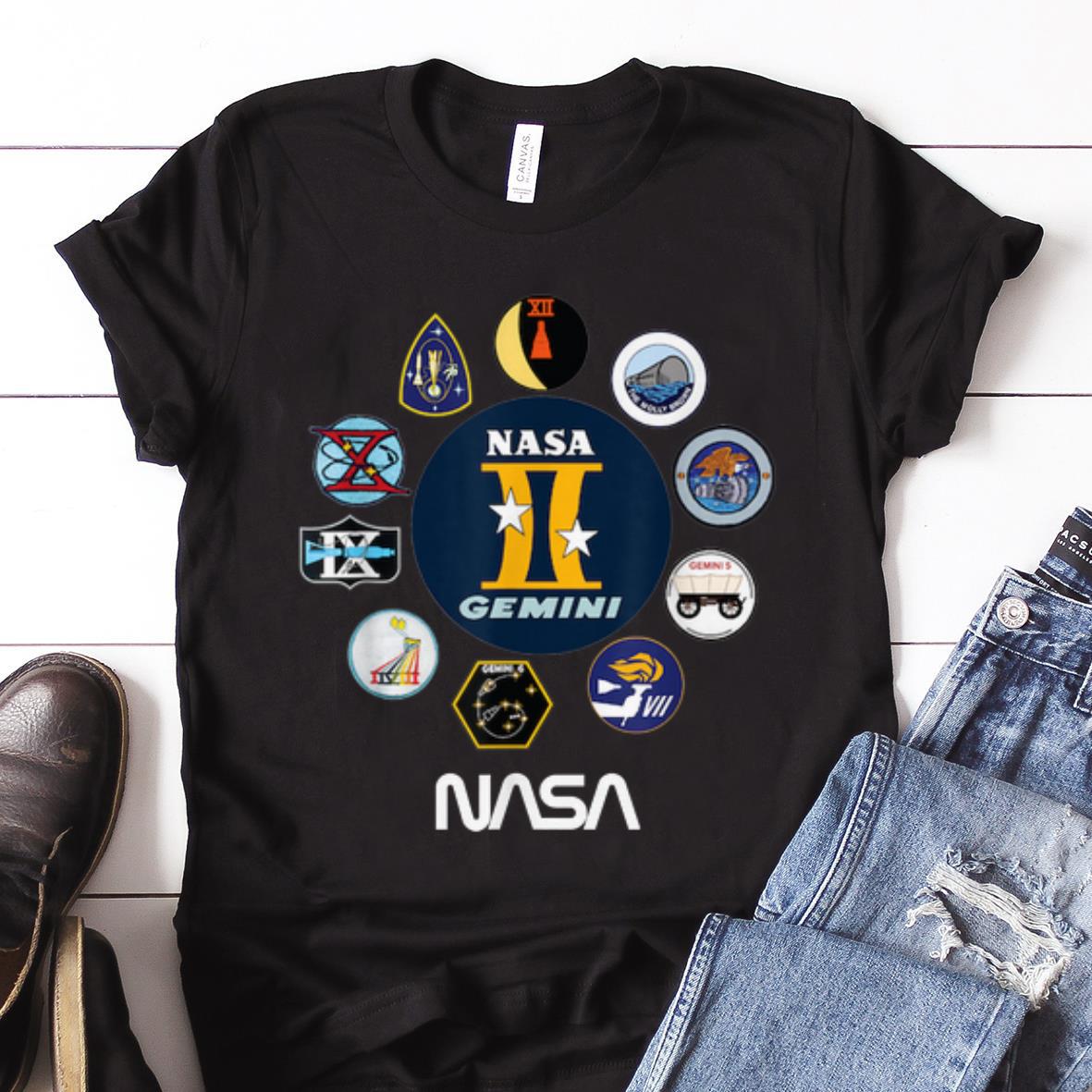 Nice Trend Project Gemini Missions Patch Badge NASA shirt 1 - Nice Trend Project Gemini Missions Patch Badge NASA shirt
