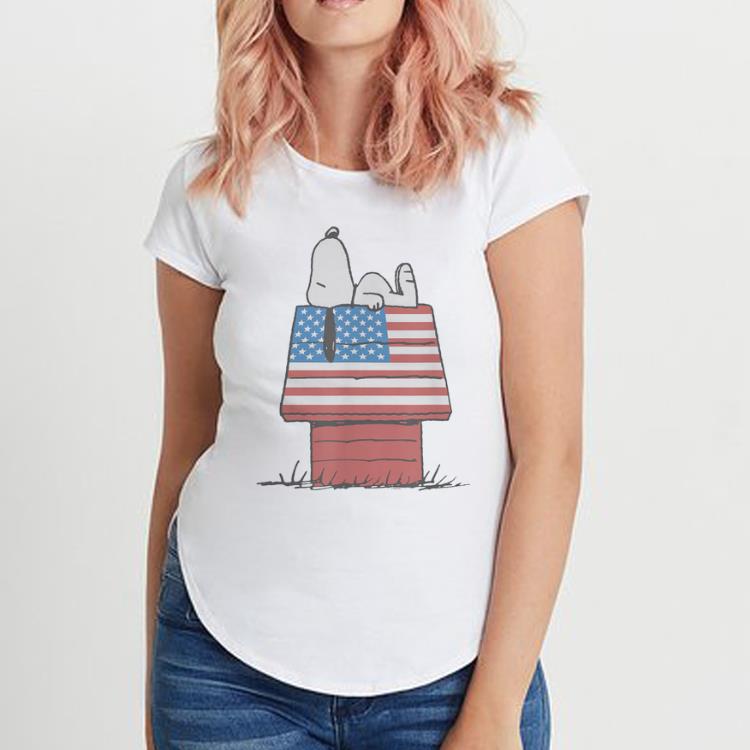 Peanuts Snoopy Laying American House hoodie 1 - Peanuts Snoopy Laying American House hoodie