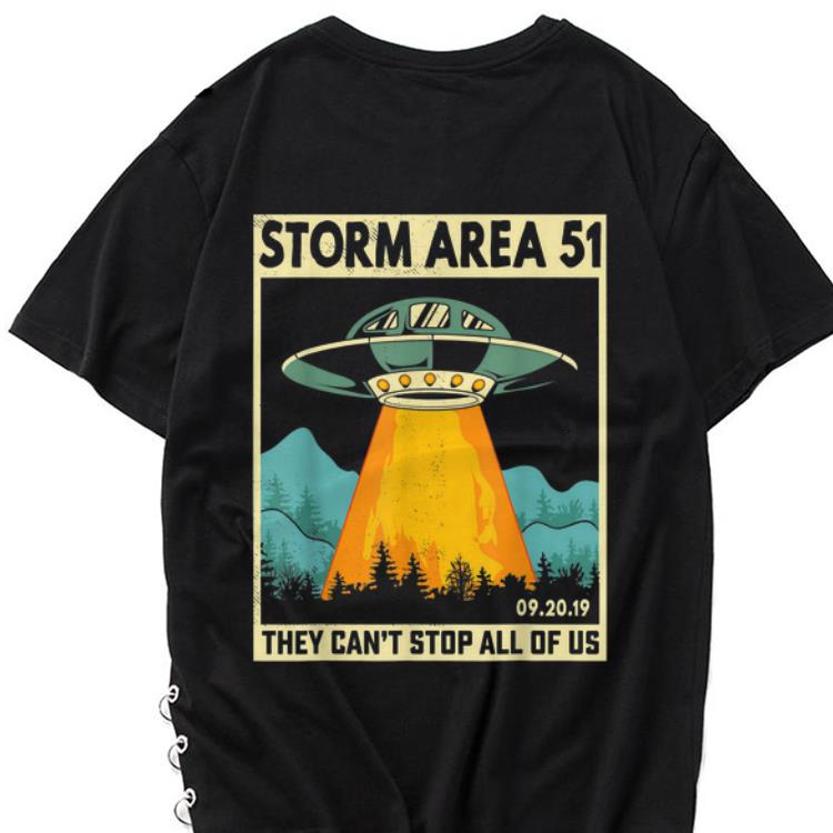 Premium UFO Alien Storm Area 51 They Can t Stop All Of Us shirt 1 - Premium UFO Alien Storm Area 51 They Can't Stop All Of Us shirt
