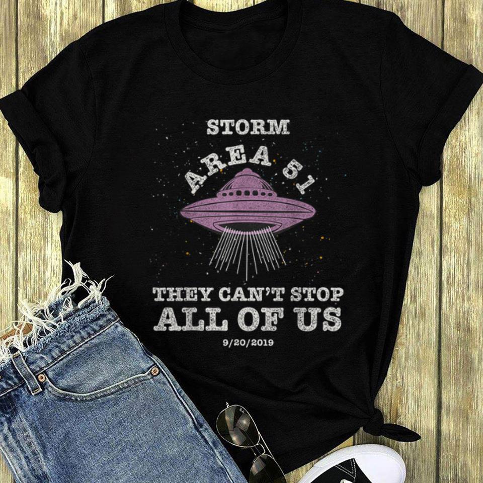 Storm Area 51 They Can t Stop All Of Us UFO long sleeve 1 - Storm Area 51 They Can't Stop All Of Us UFO long sleeve
