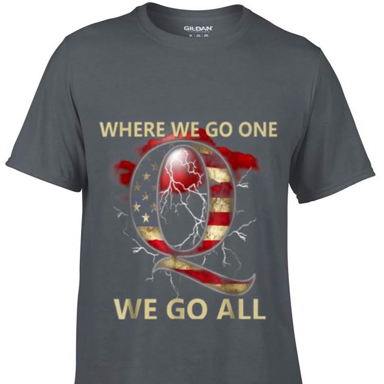Where We Go One We Go All Qanon American Flag Thunder hoodie 1 - Where We Go One We Go All Qanon American Flag Thunder hoodie