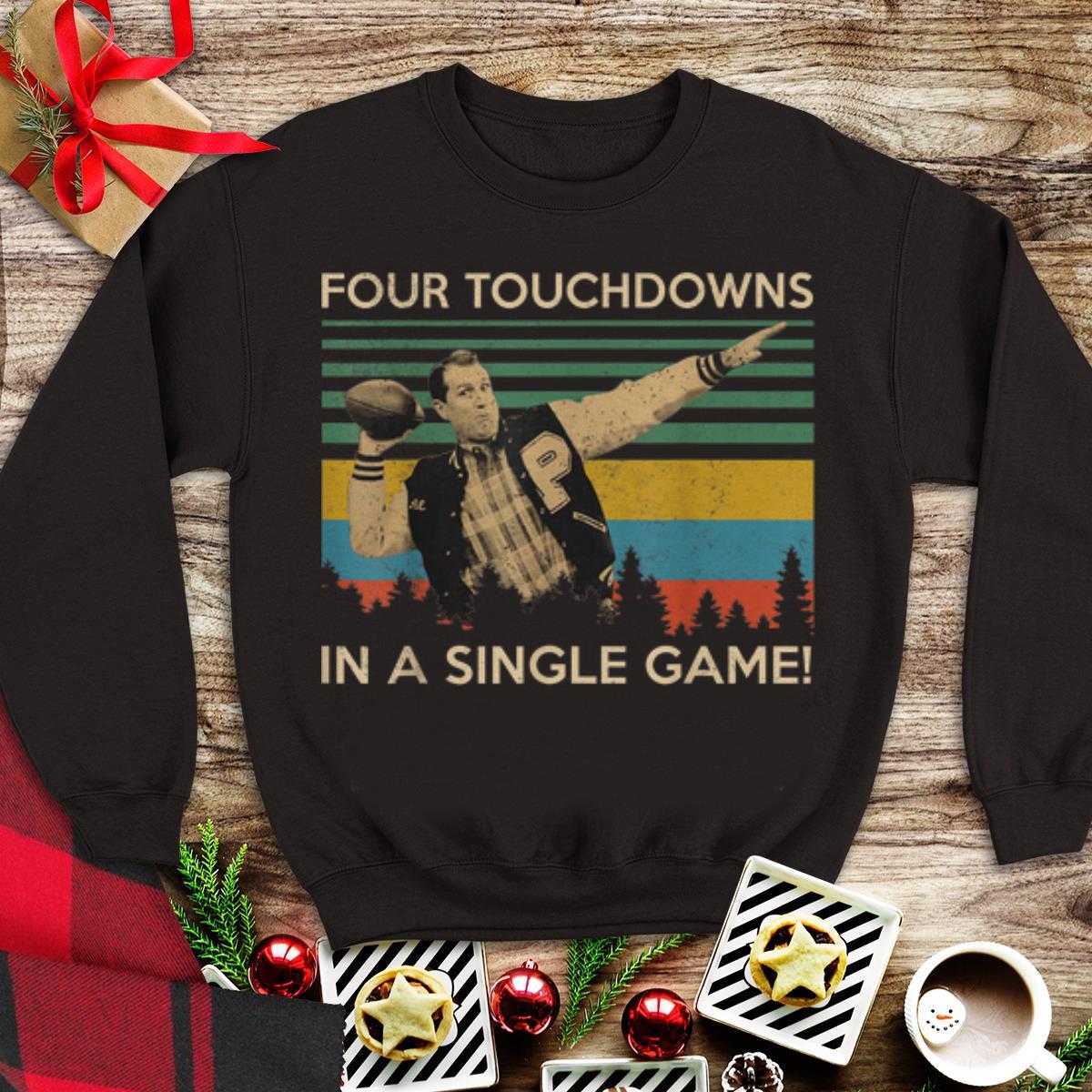 Four Touchdowns In A Single Game Al Bundy Vintage sweater 1 - Four Touchdowns In A Single Game Al Bundy Vintage sweater