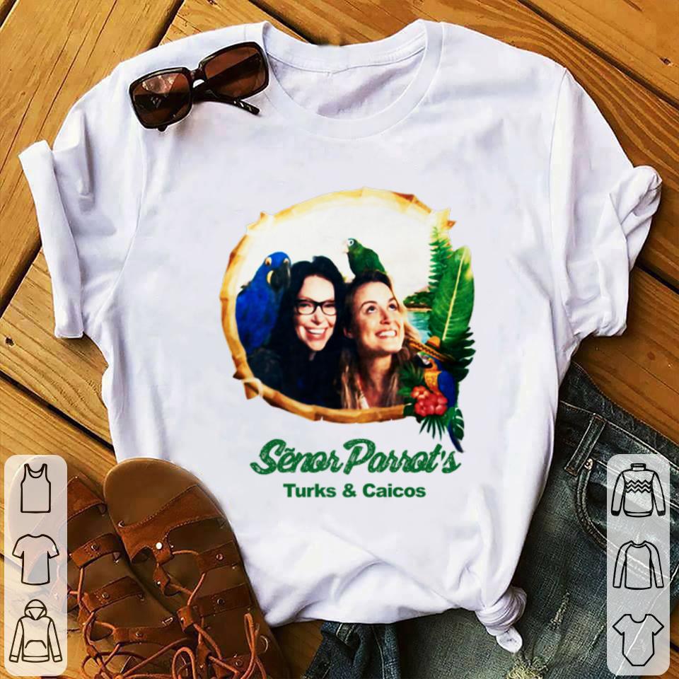 Funny Senor Parrot s Turks And Caicos shirt 1 - Funny Senor Parrot's Turks And Caicos shirt