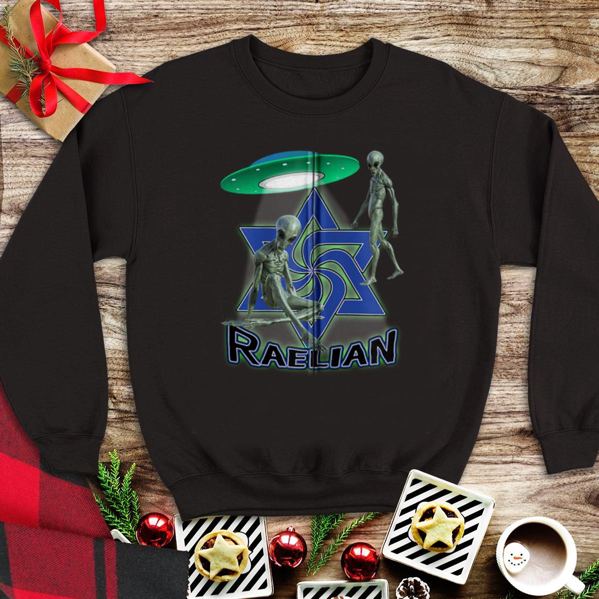 Raelian Ufo Alien Religion sweater 1 - Raelian Ufo Alien Religion sweater