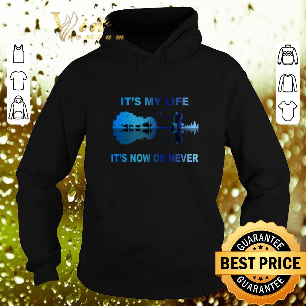 Awesome It s my life it s now or never Jon Bon Jovi guitar lake shirt 4 - Awesome It's my life it's now or never Jon Bon Jovi guitar lake shirt