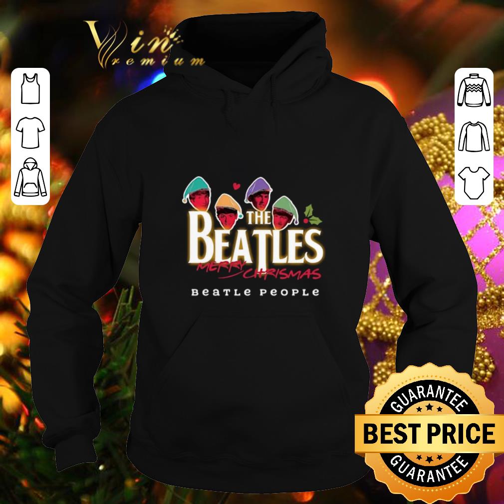 Pretty The Beatles Merry Christmas Beatle People shirt 4 - Pretty The Beatles Merry Christmas Beatle People shirt