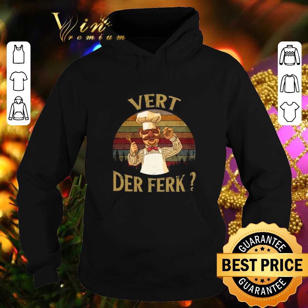 Top Swedish Chef Vert Der Ferk Sunset Vintage shirt 4 - Top Swedish Chef Vert Der Ferk Sunset Vintage shirt