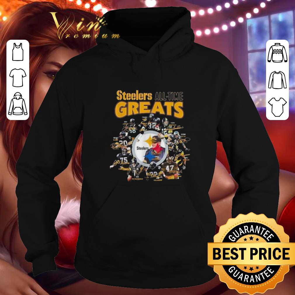Awesome Pittsburgh Steelers all time greats players signatures shirt 4 - Awesome Pittsburgh Steelers all time greats players signatures shirt