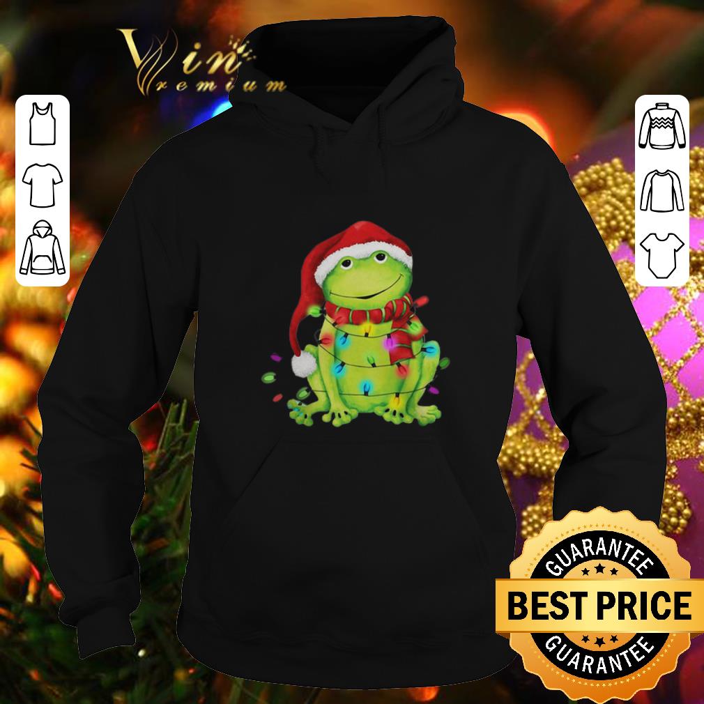 Best Frog Merry And Bright Christmas shirt Best Frog Merry And Bright Christmas shirt 4 - Best Frog Merry And Bright Christmas shirt