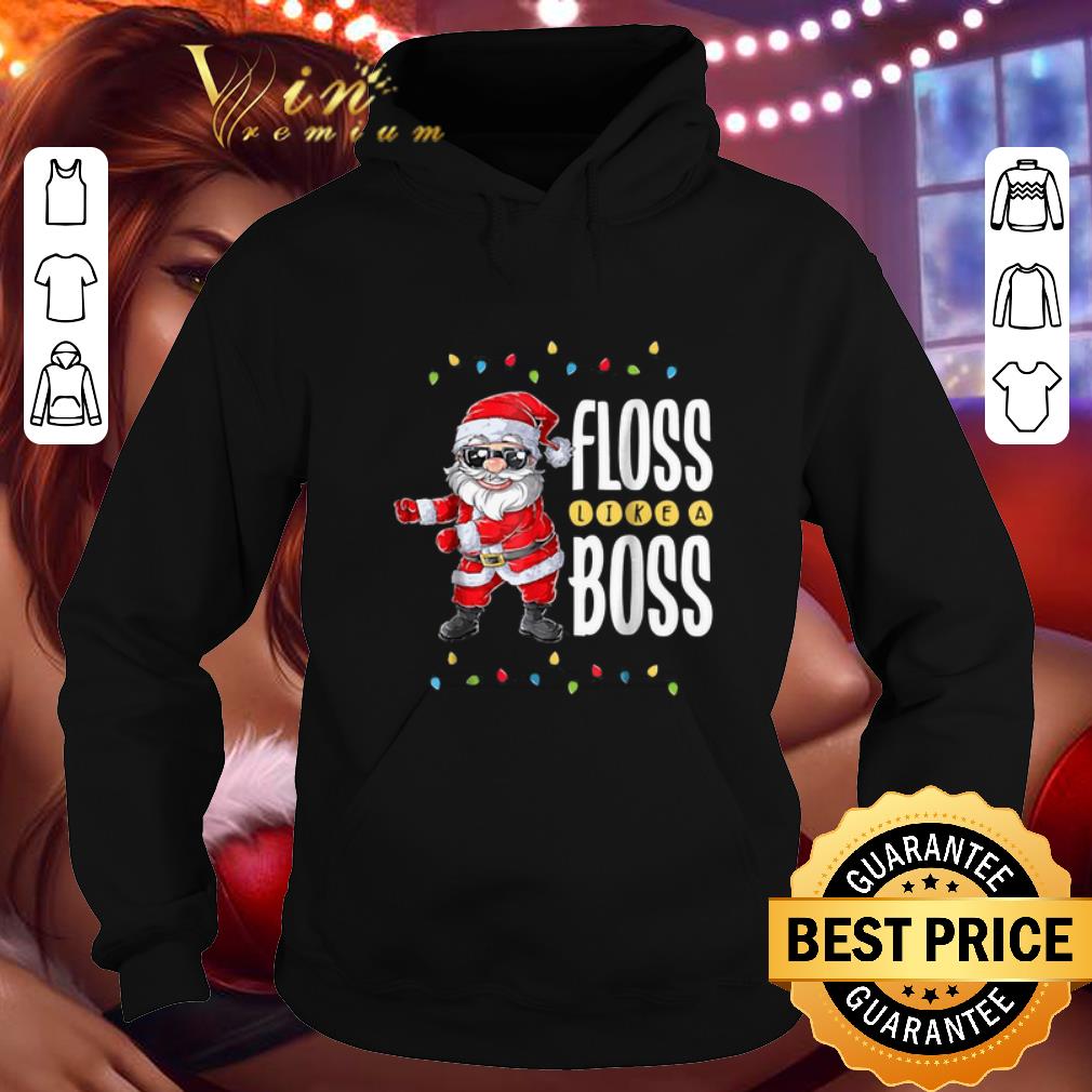 Best Santa Floss Like A Boss Flossing shirt 4 - Best Santa Floss Like A Boss Flossing shirt