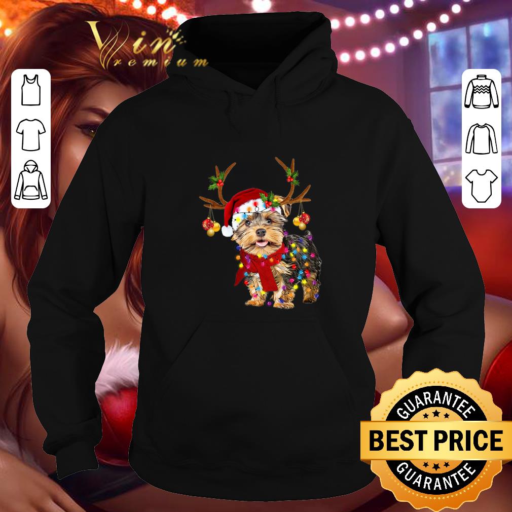 Best Yorkshire Terrier gorgeous reindeer Christmas shirt 4 - Best Yorkshire Terrier gorgeous reindeer Christmas shirt