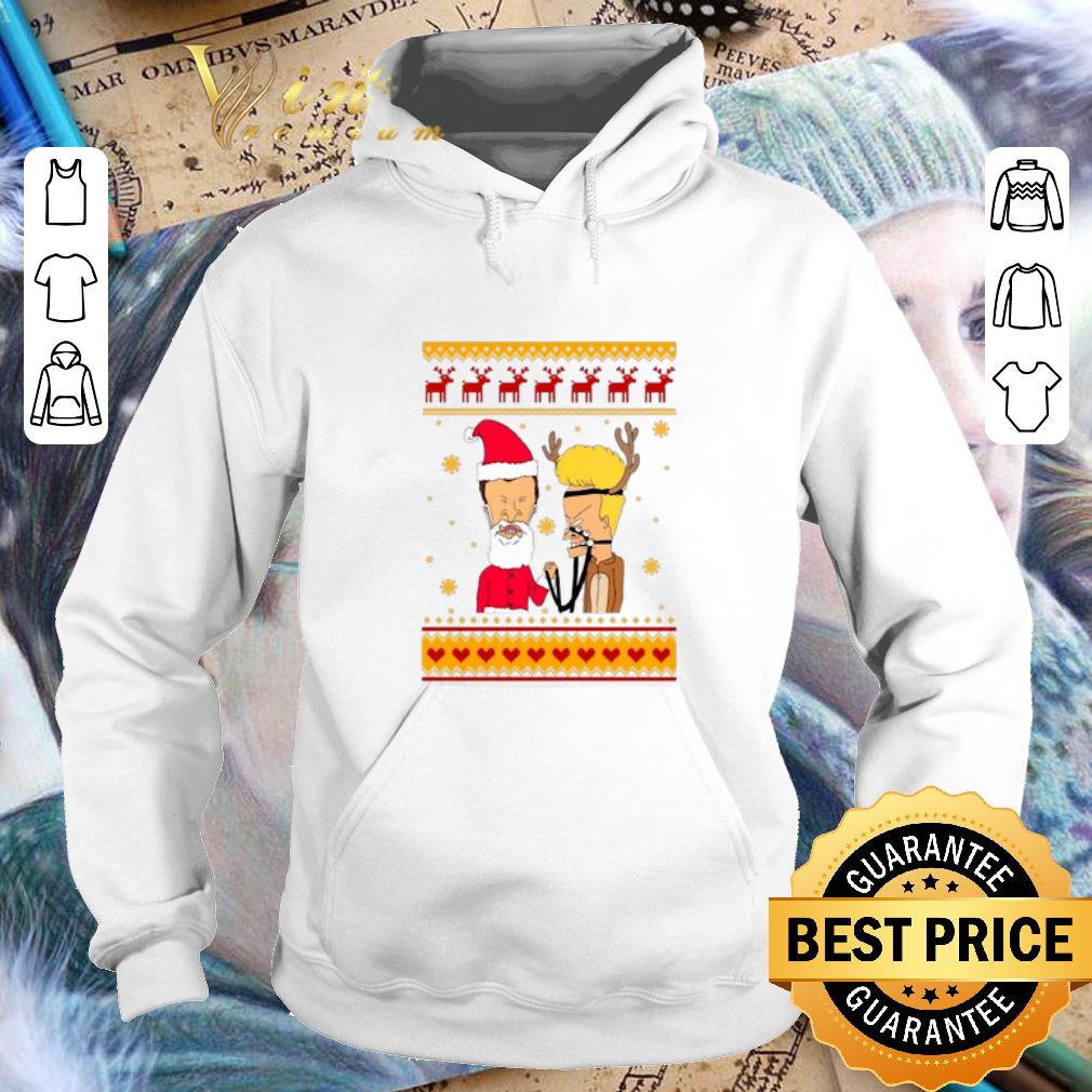 Pretty Beavis and Butthead ugly Christmas shirt 4 - Pretty Beavis and Butthead ugly Christmas shirt