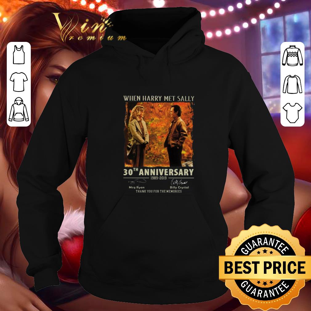 Pretty When Harry met Sally 30th anniversary 1989 2019 signatures shirt 4 - Pretty When Harry met Sally 30th anniversary 1989-2019 signatures shirt