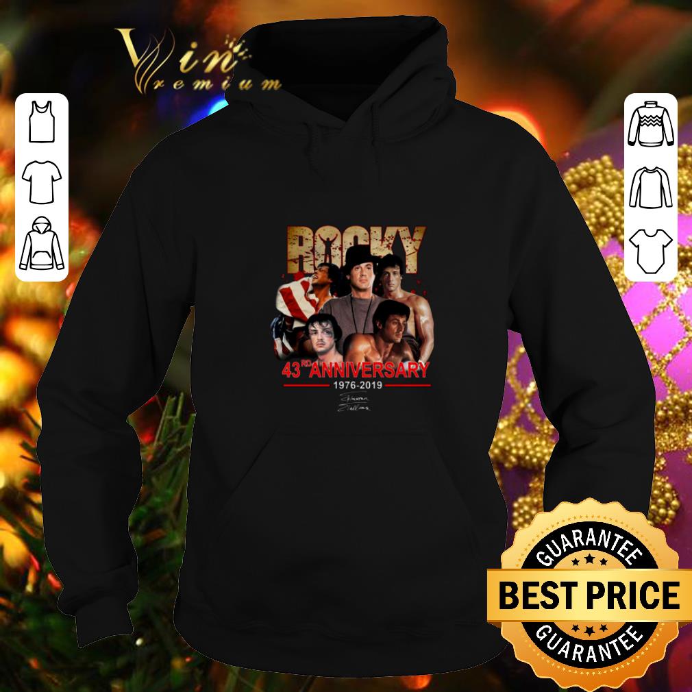 Top Rocky 43rd anniversary 1976-2019 signature shirt Top Rocky 43rd anniversary 1976 2019 signature shirt 4 - Top Rocky 43rd anniversary 1976-2019 signature shirt